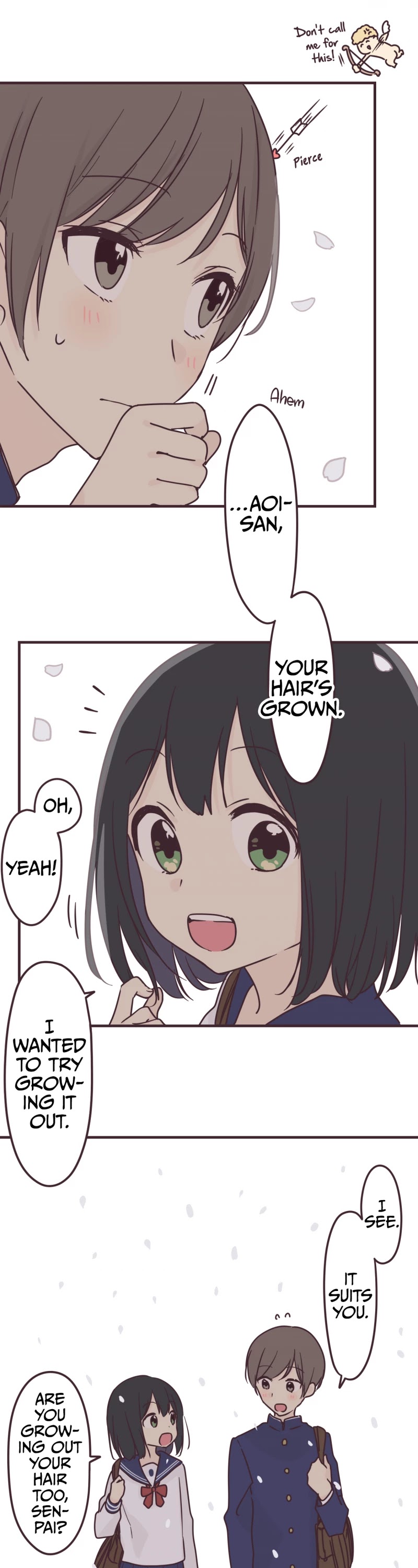 My Crossdressing Senpai Chapter 88 page 21 - Chapter 88: The Way Home