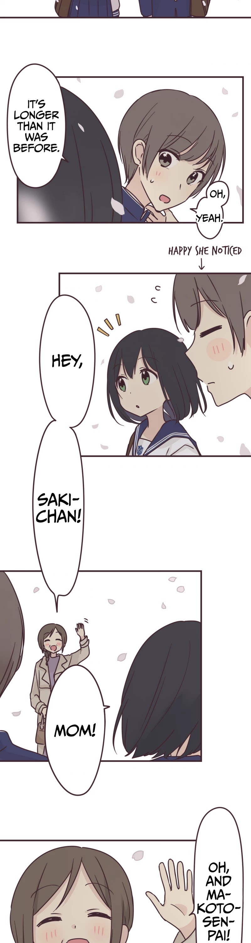 My Crossdressing Senpai Chapter 88 page 22 - Chapter 88: The Way Home