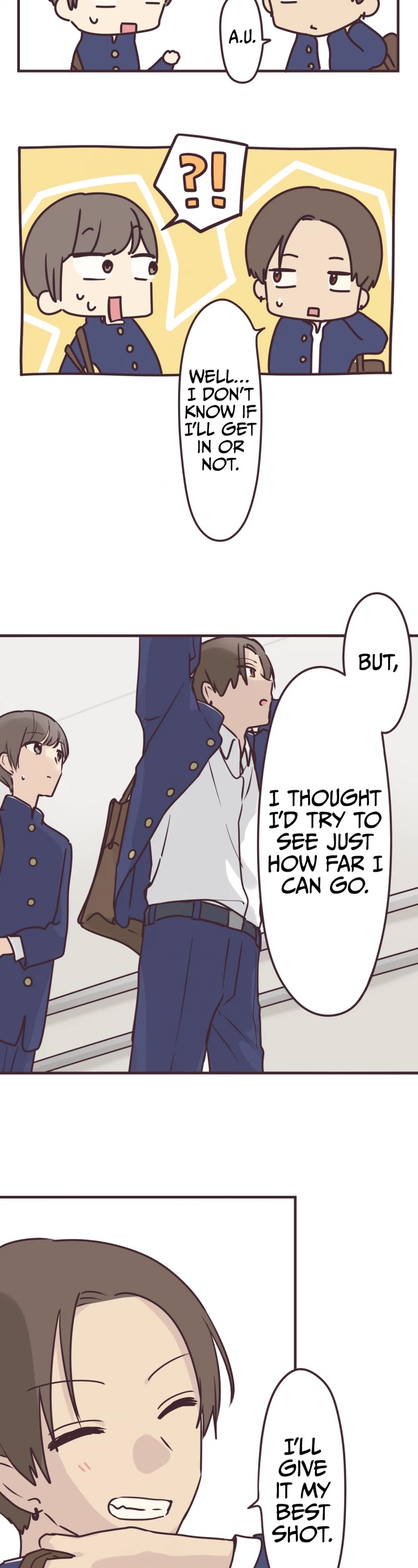 My Crossdressing Senpai Chapter 89 page 22 - Chapter 89: Going Forward