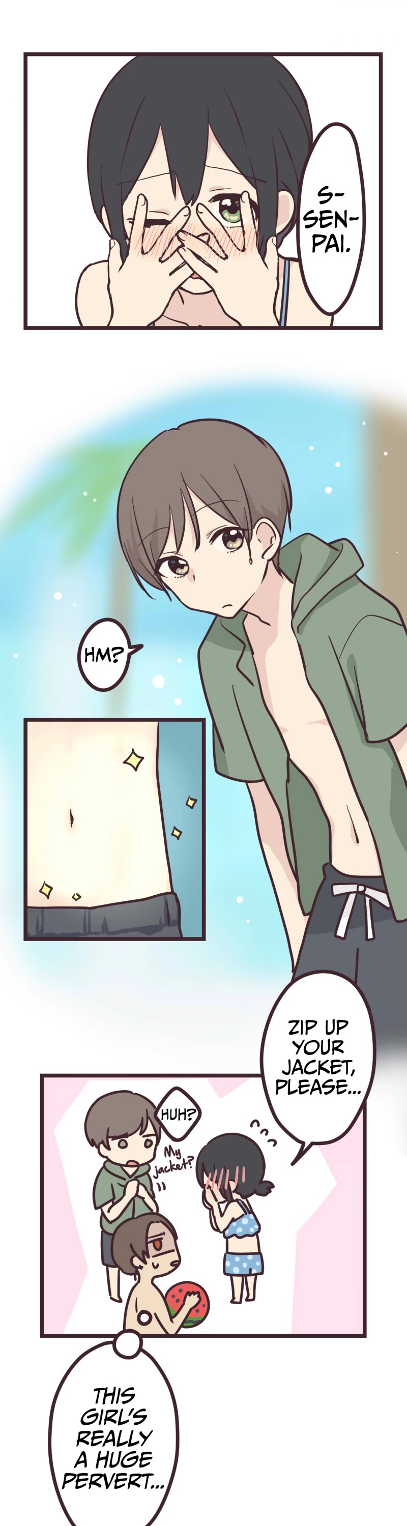 My Crossdressing Senpai Chapter 9 page 1 - Chapter 9: Summer Vacation