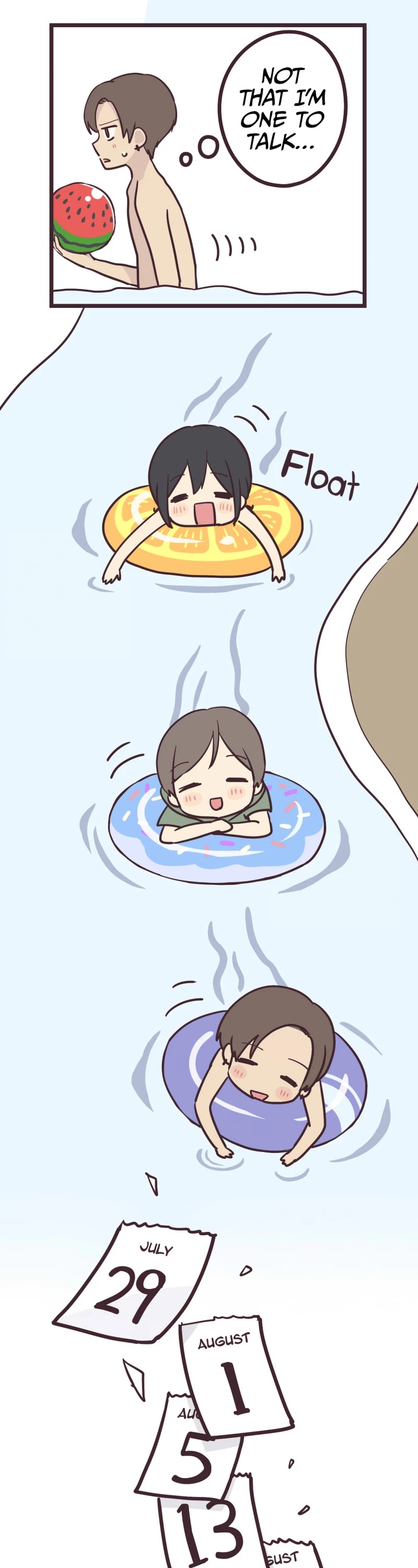 My Crossdressing Senpai Chapter 9 page 5 - Chapter 9: Summer Vacation