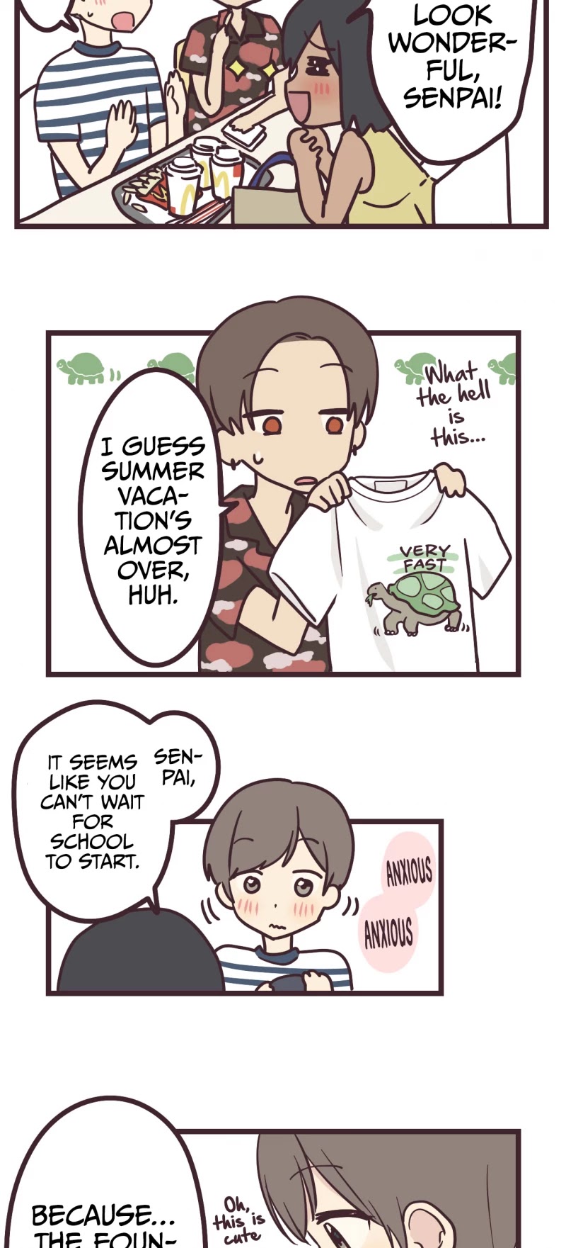 My Crossdressing Senpai Chapter 9 page 7 - Chapter 9: Summer Vacation