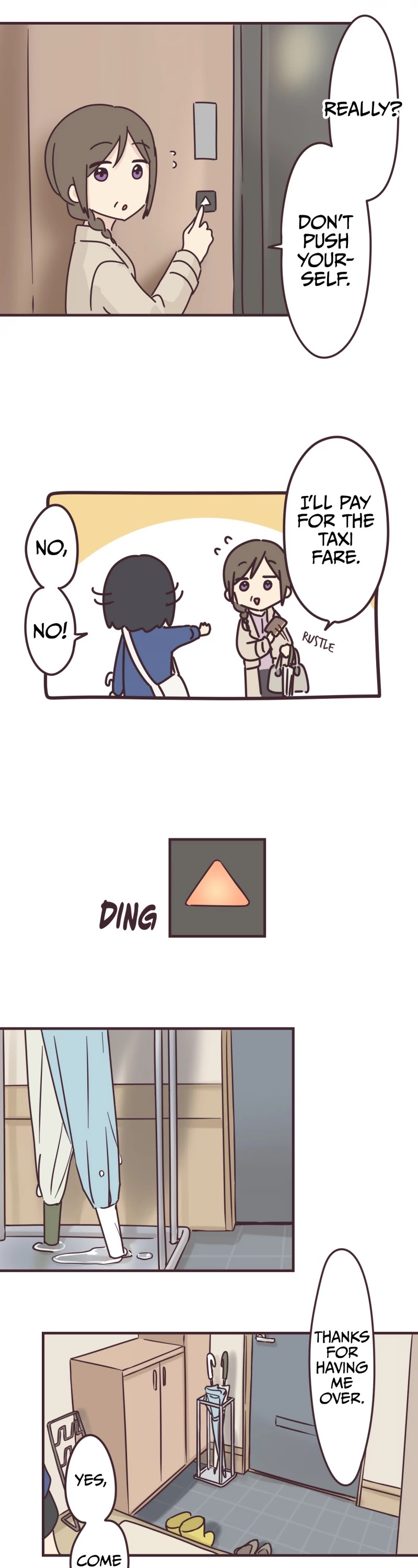 My Crossdressing Senpai Chapter 91 page 5 - Chapter 91: Home