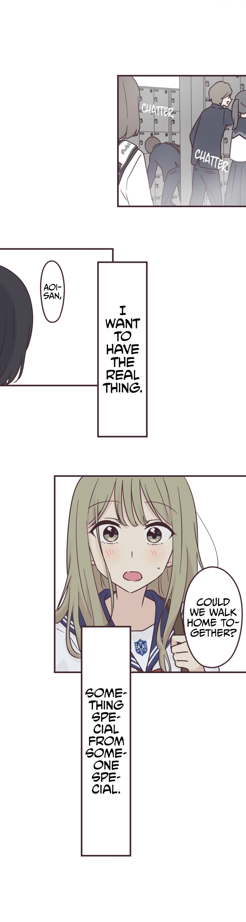 My Crossdressing Senpai Chapter 93 page 1 - Chapter 93: Real Thing