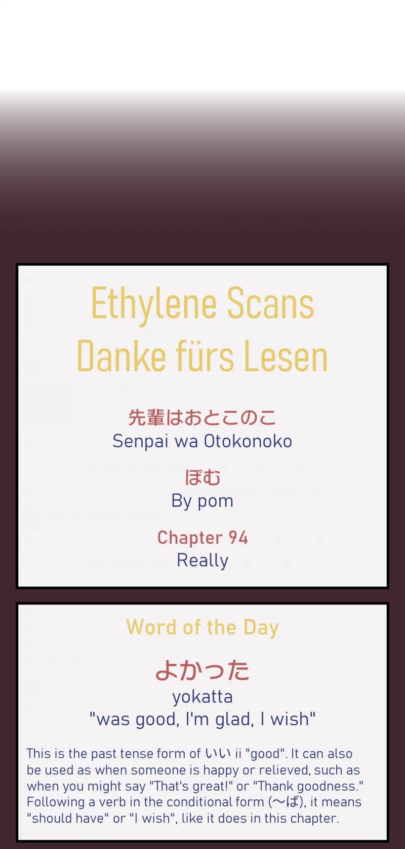 My Crossdressing Senpai Chapter 94 page 26 - Chapter 94: Really