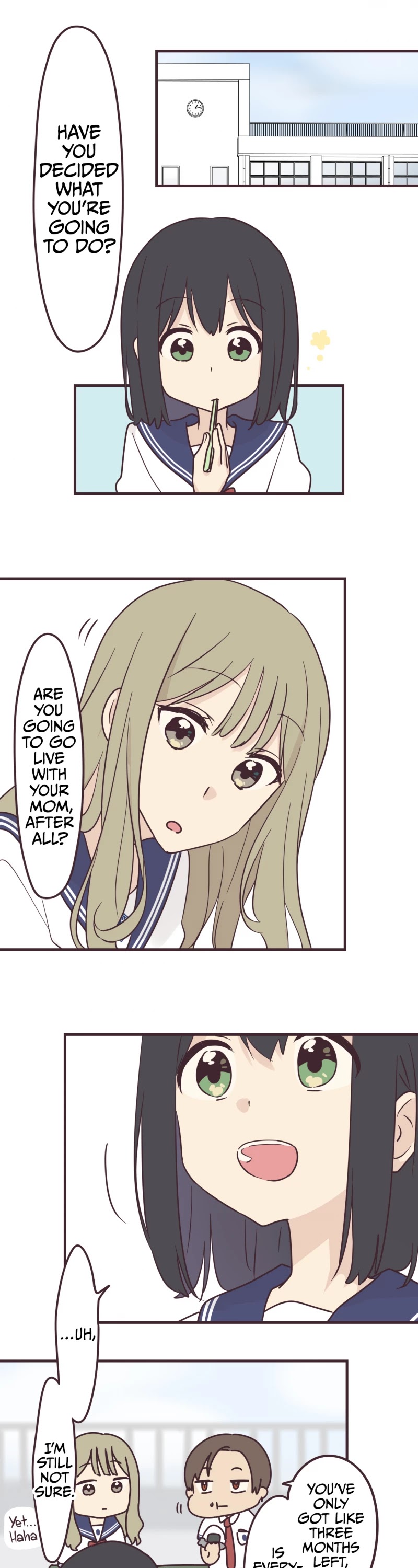 My Crossdressing Senpai Chapter 97 page 1 - Chapter 97: Relying