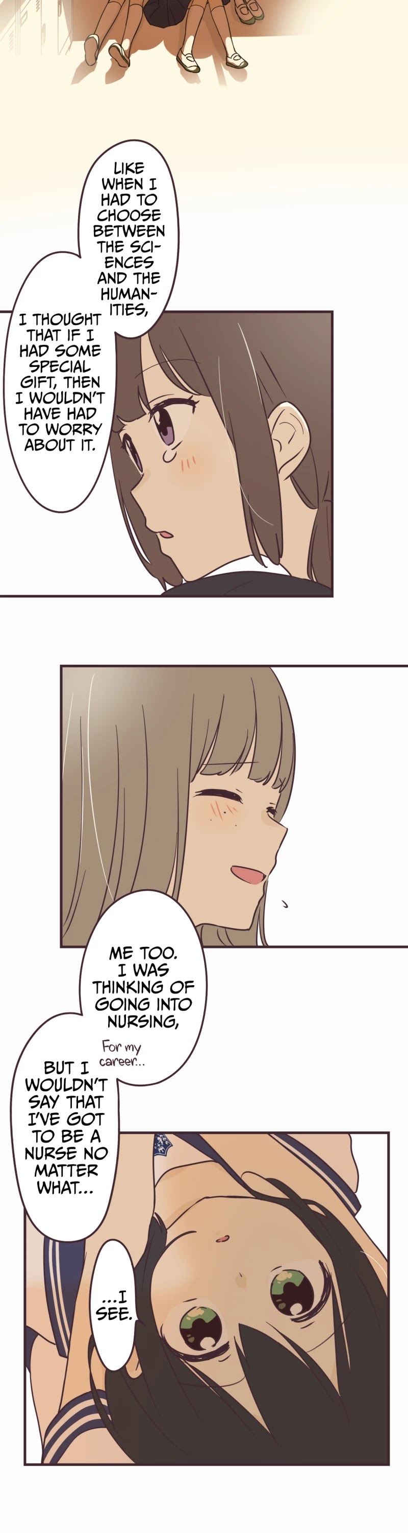 My Crossdressing Senpai Chapter 97 page 10 - Chapter 97: Relying