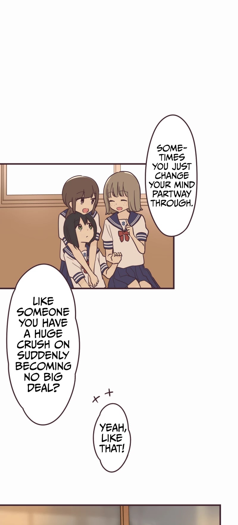 My Crossdressing Senpai Chapter 97 page 11 - Chapter 97: Relying
