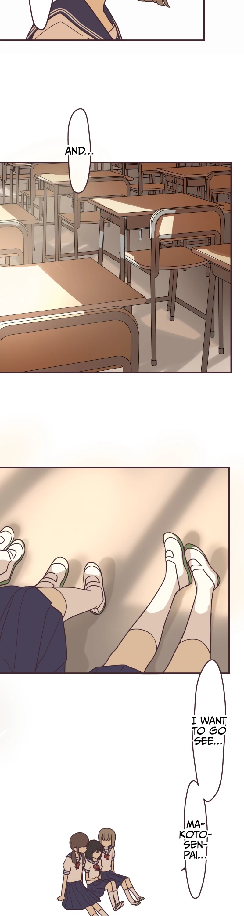My Crossdressing Senpai Chapter 97 page 14 - Chapter 97: Relying