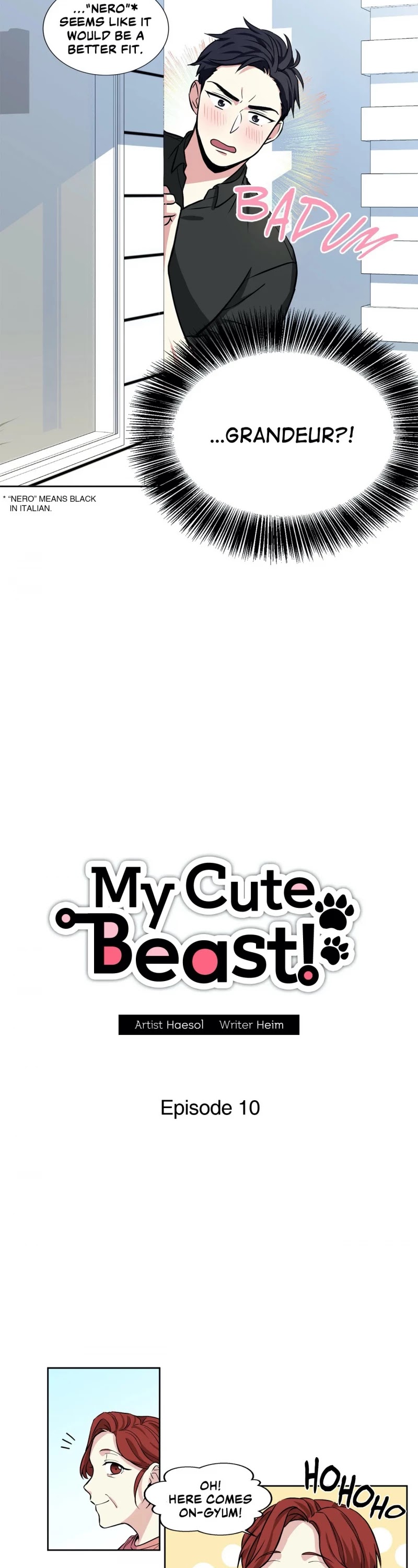 My Cute Beast! Chapter 10 page 6 - Chapter 10