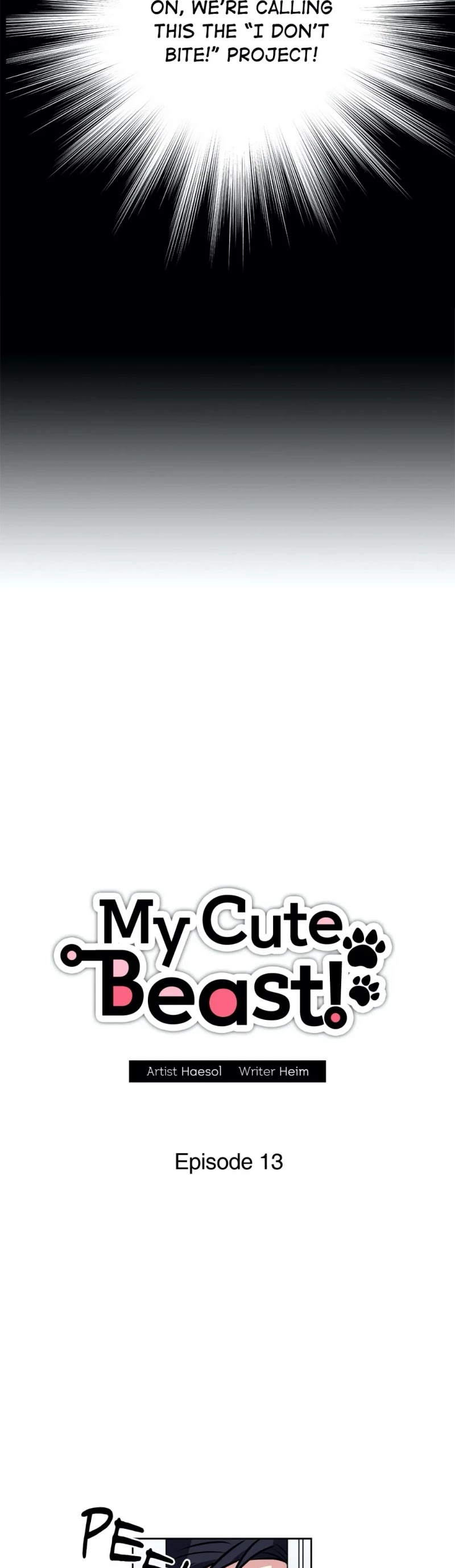 My Cute Beast! Chapter 13 page 3 - Chapter 13