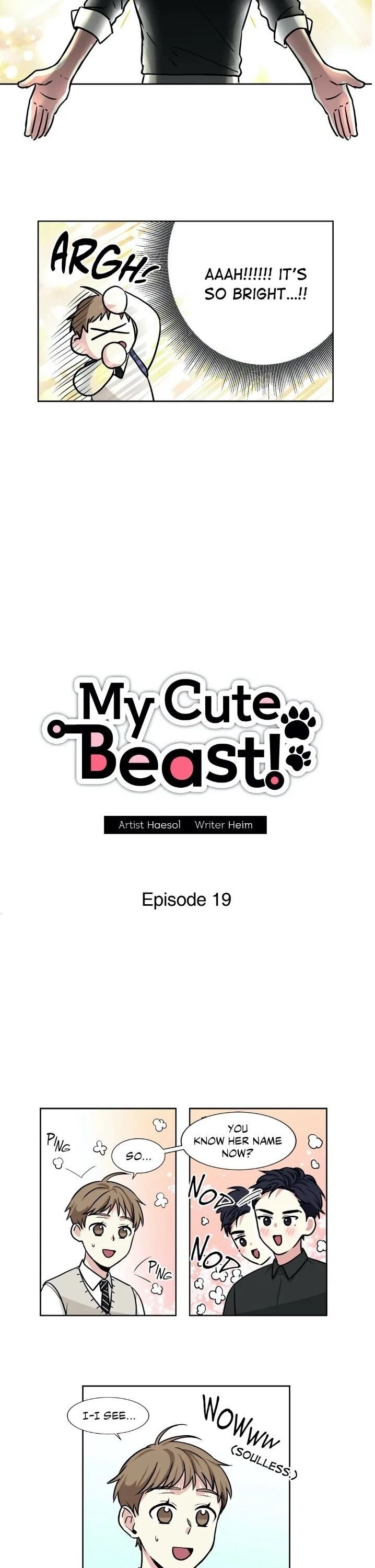 My Cute Beast! Chapter 19 page 2 - Chapter 19
