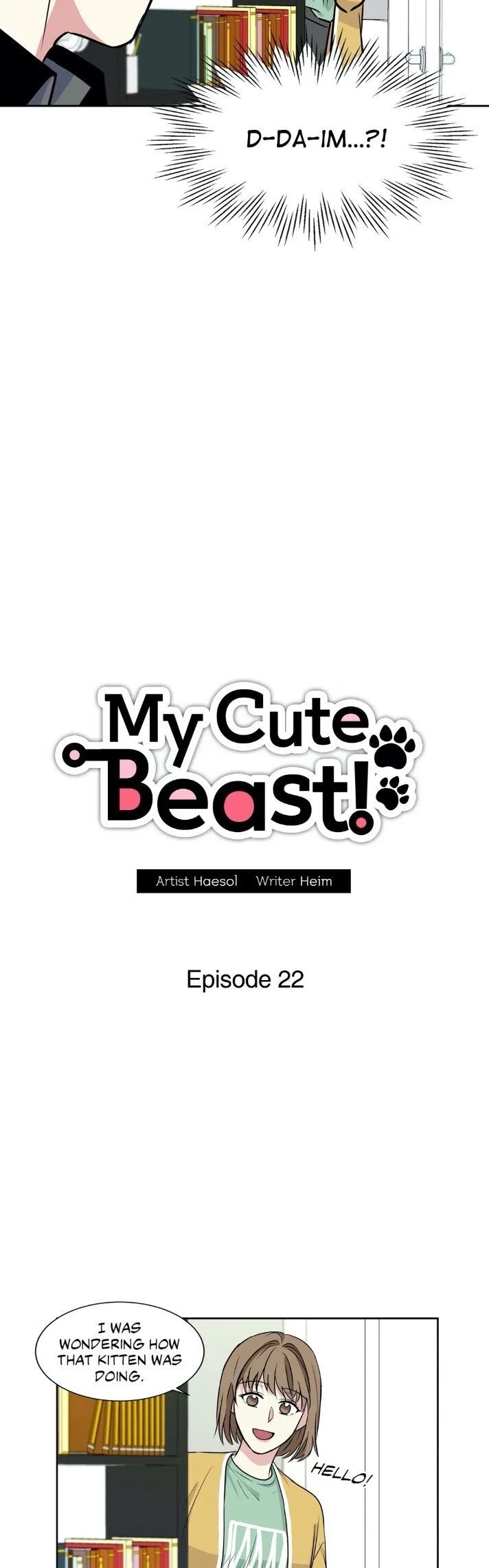 My Cute Beast! Chapter 22 page 3 - Chapter 22