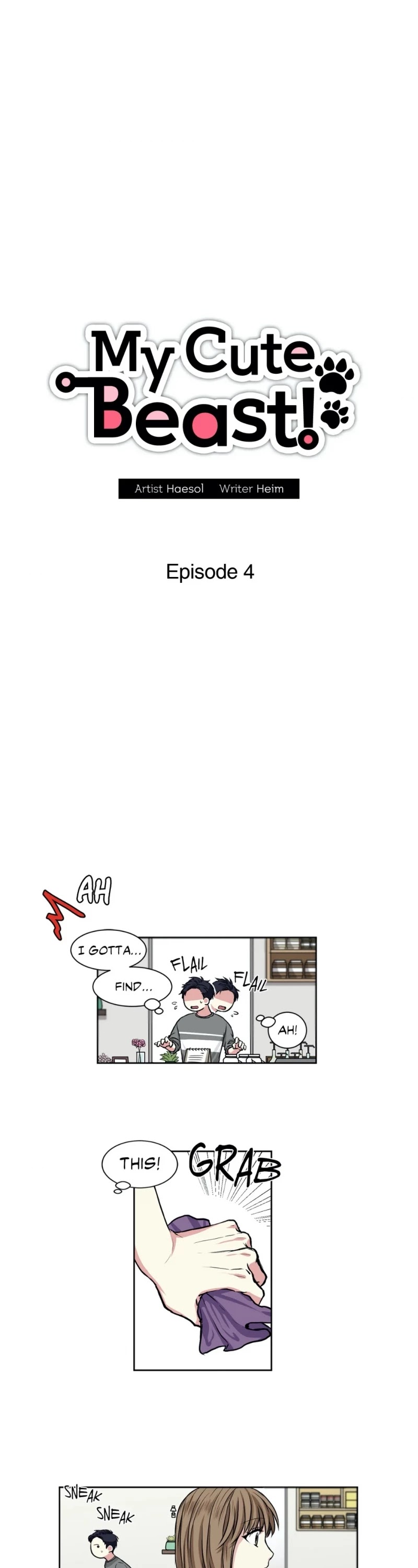 My Cute Beast! Chapter 4 page 3 - Chapter 4
