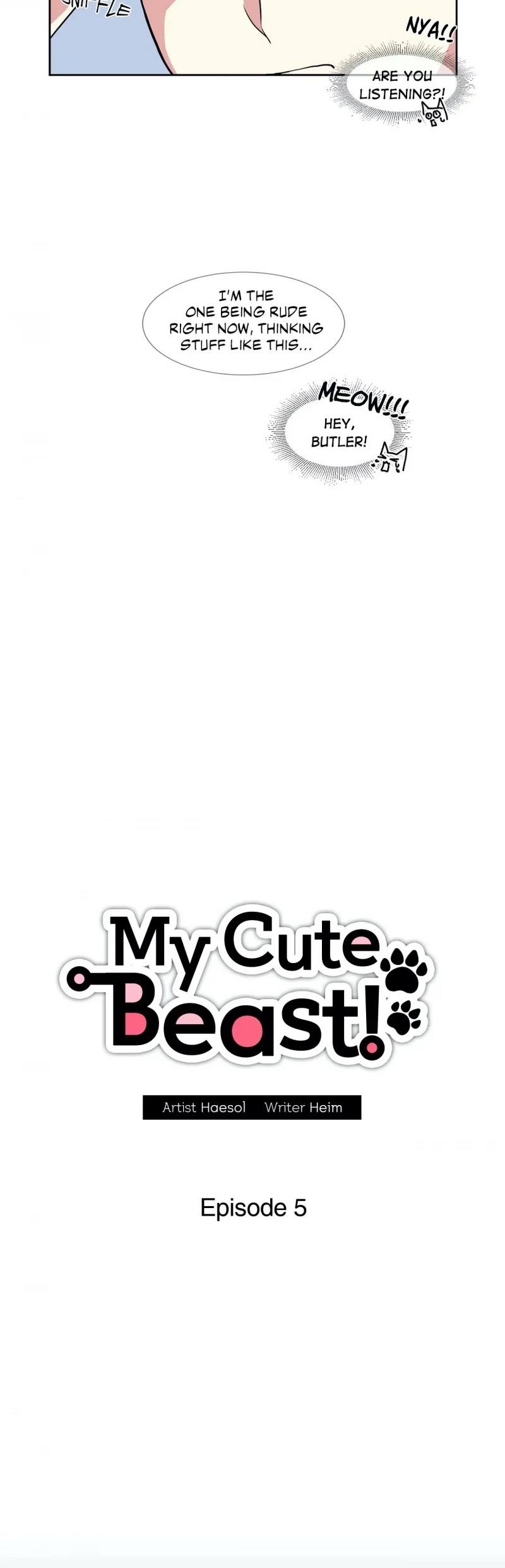 My Cute Beast! Chapter 5 page 3 - Chapter 5