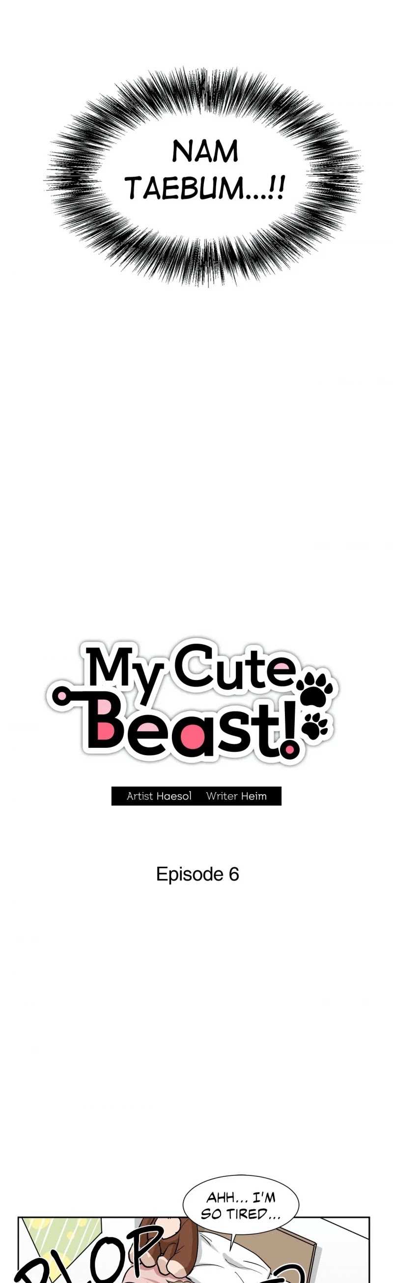 My Cute Beast! Chapter 6 page 7 - Chapter 6