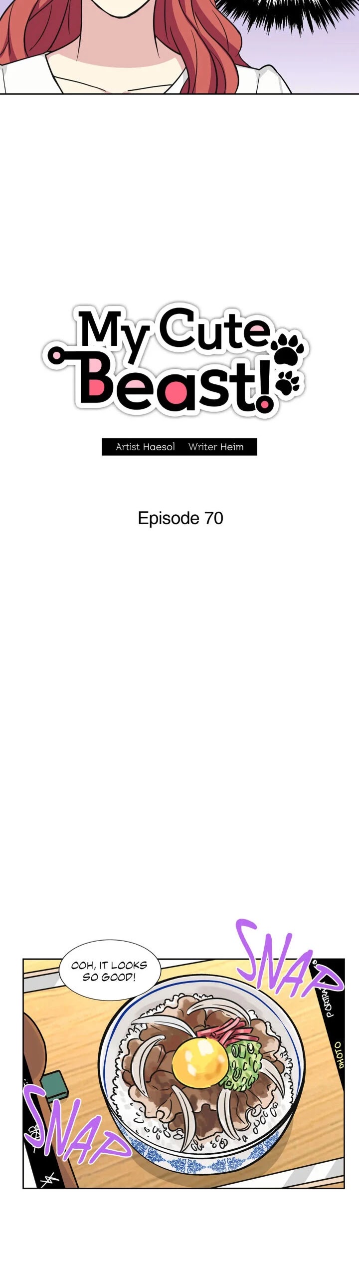 My Cute Beast! Chapter 70 page 4 - Chapter 70