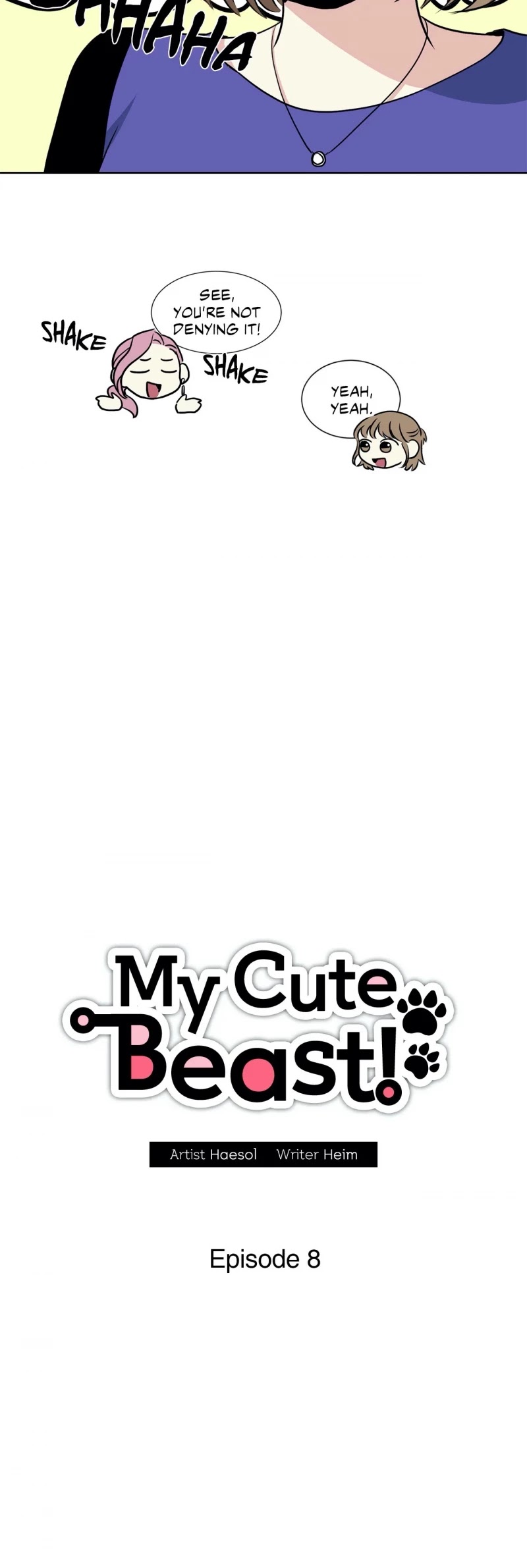 My Cute Beast! Chapter 8 page 8 - Chapter 8