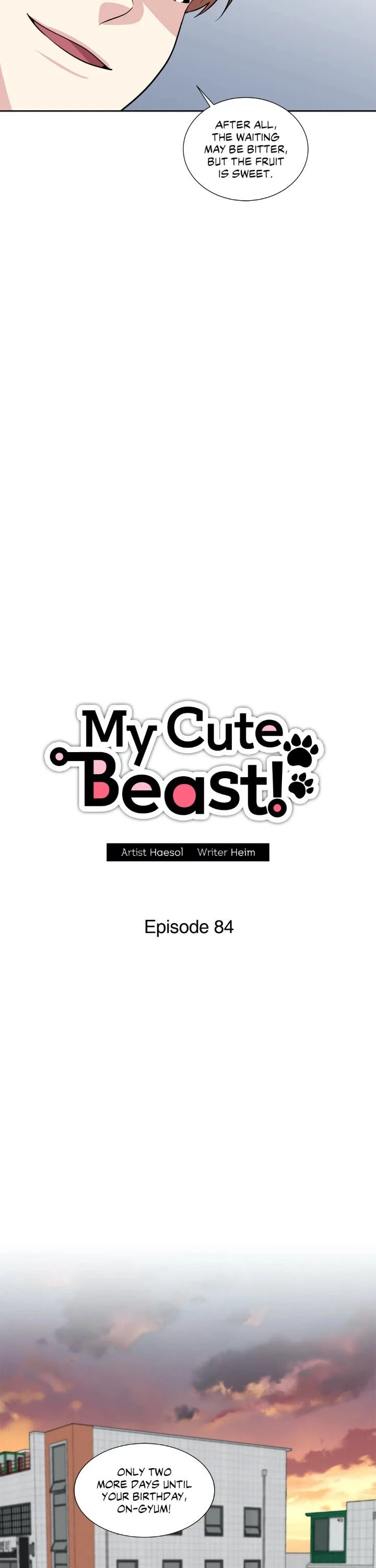 My Cute Beast! Chapter 84 page 10 - Chapter 84