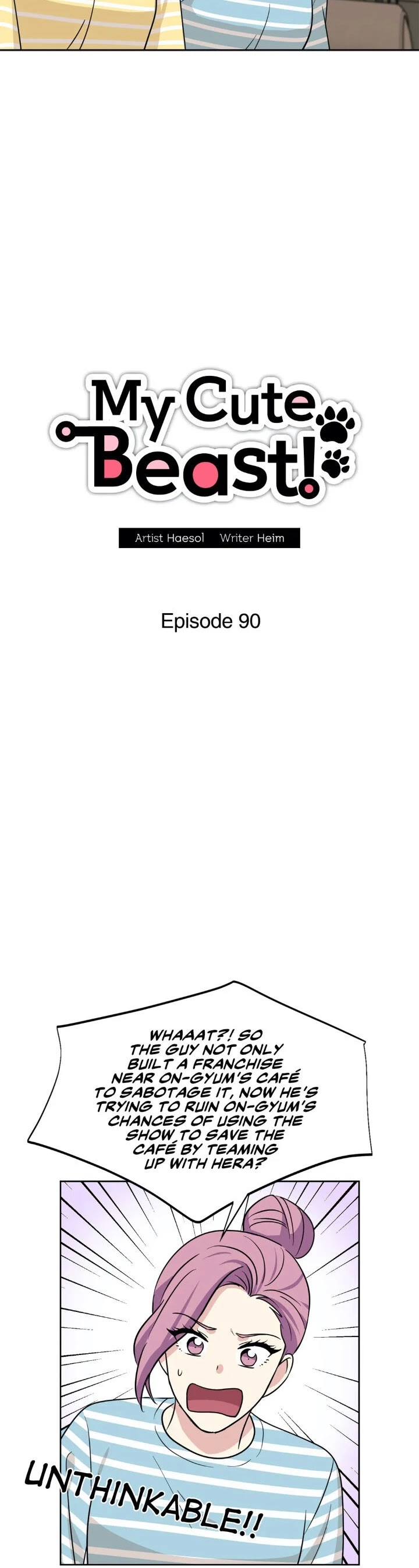 My Cute Beast! Chapter 90 page 7 - Chapter 90