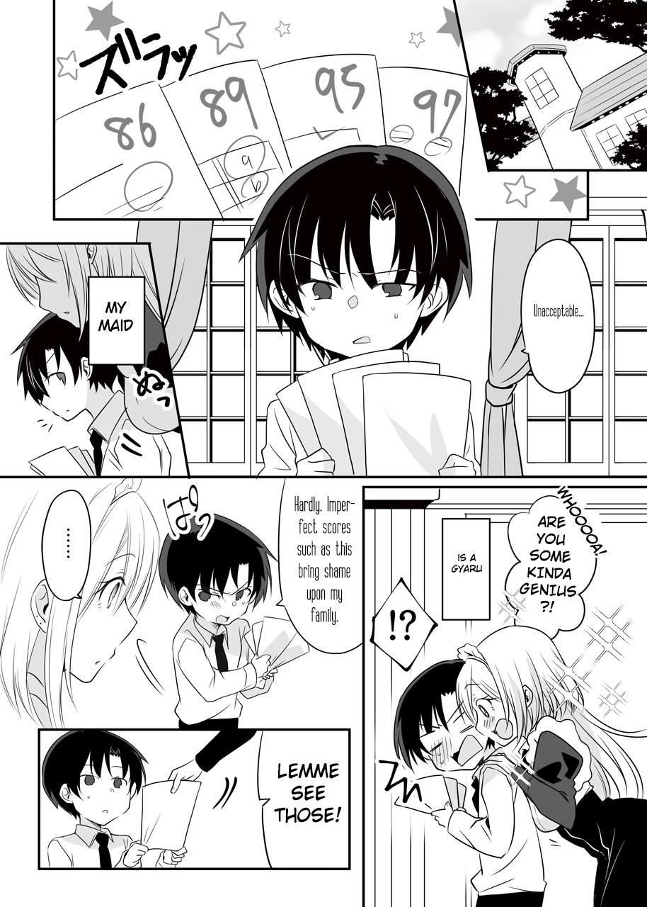 My Cute Gyaru Maid Chapter 3 page 1 - Chapter 3: 100 Points!