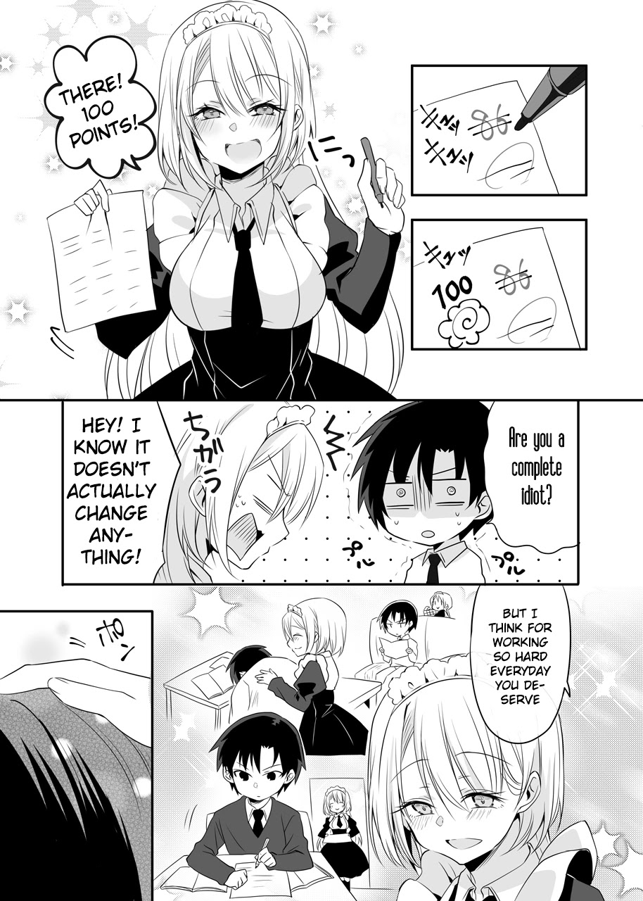 My Cute Gyaru Maid Chapter 3 page 2 - Chapter 3: 100 Points!