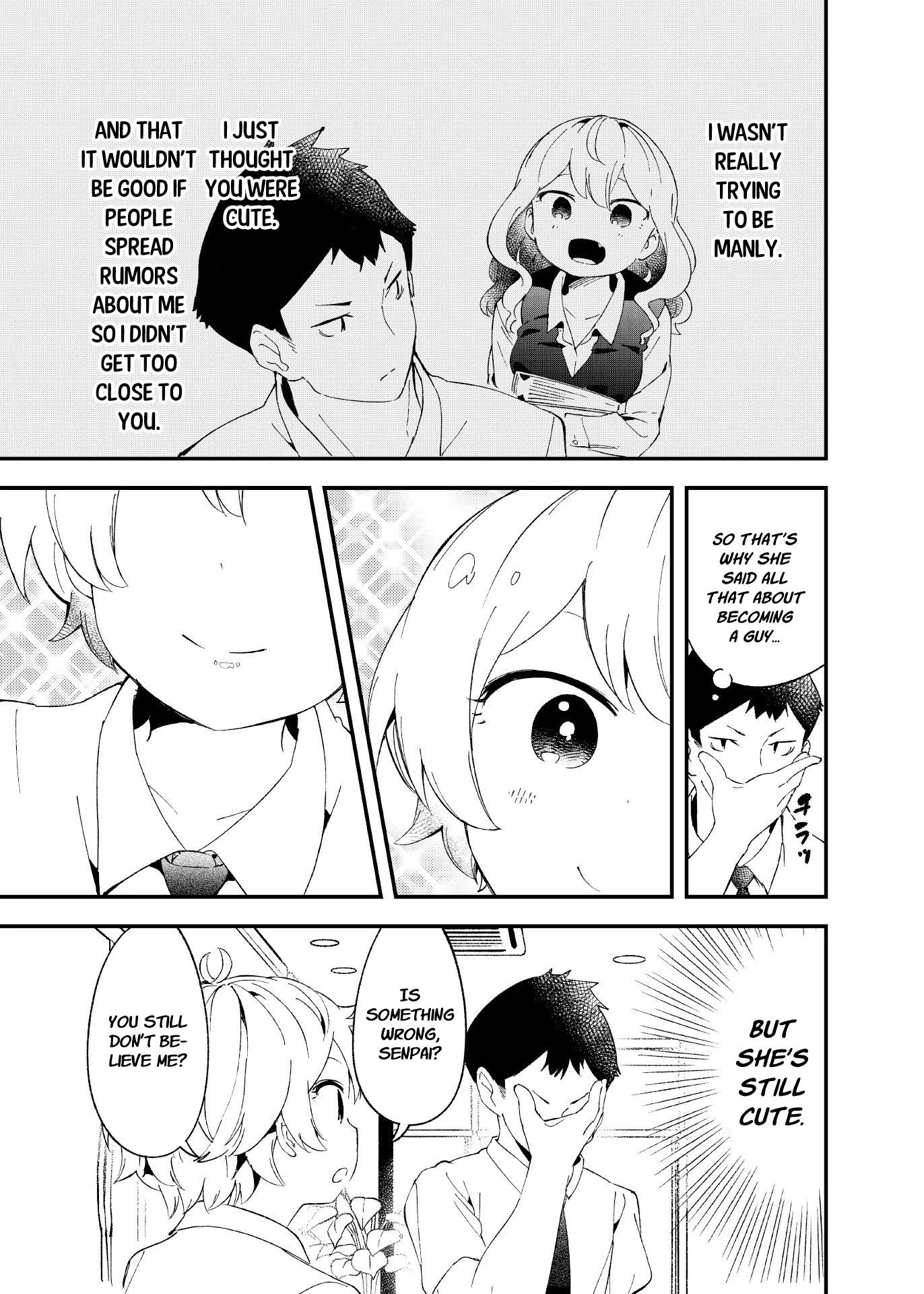 My Cute Junior Turned into a Guy Chapter 1 page 3 - Chapter 1