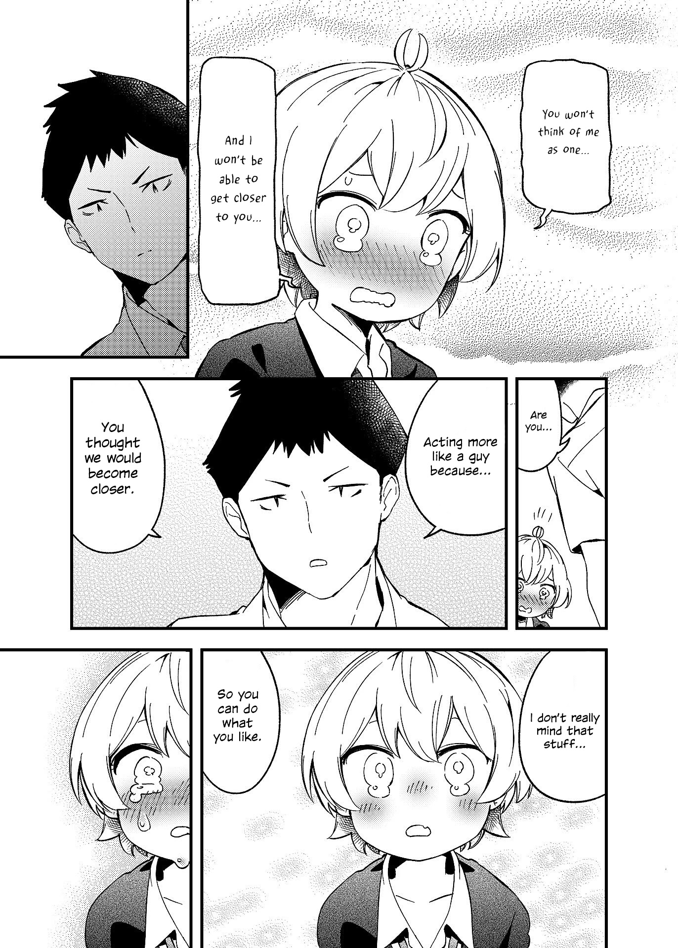 My Cute Junior Turned into a Guy Chapter 4 page 3 - Chapter 4