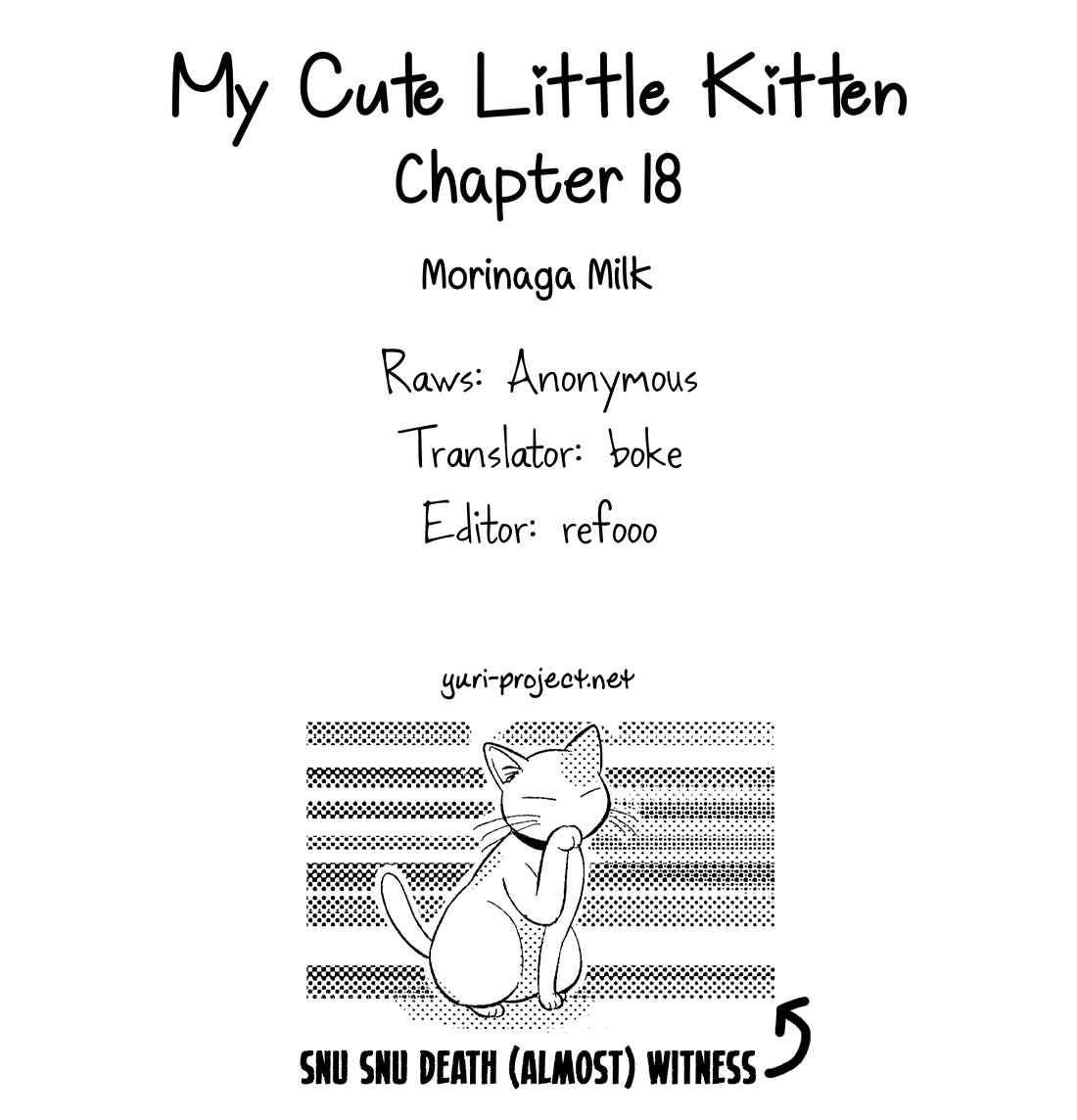 My Cute Little Kitten Chapter 18 page 18 - Chapter 18