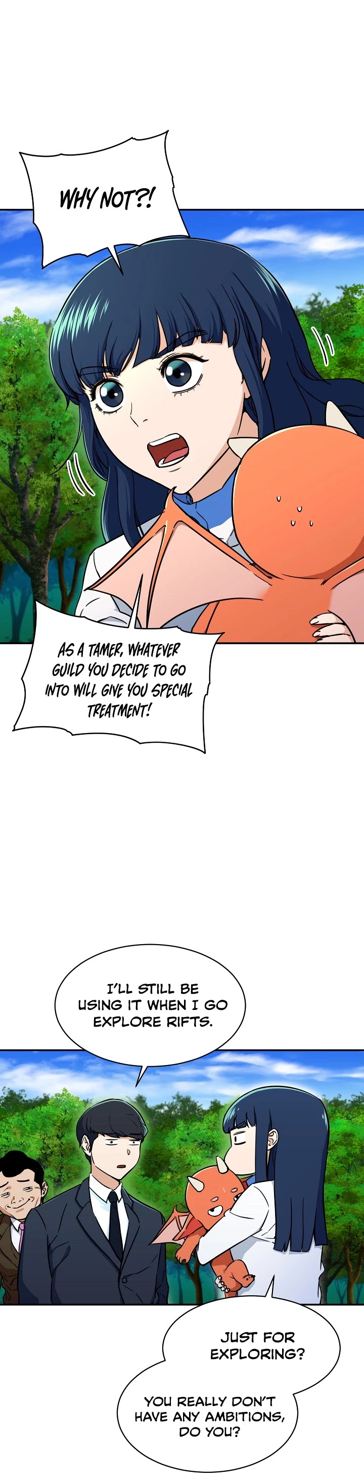 My Dad Is Too Strong Chapter 35 page 8 - Chapter 35