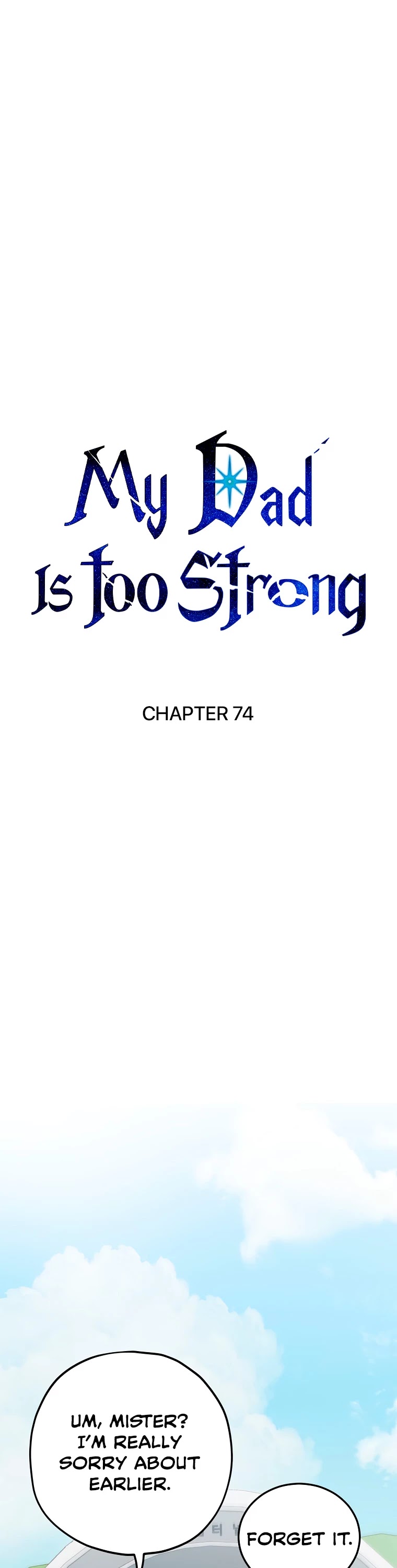 My Dad Is Too Strong Chapter 74 page 2 - Chapter 74