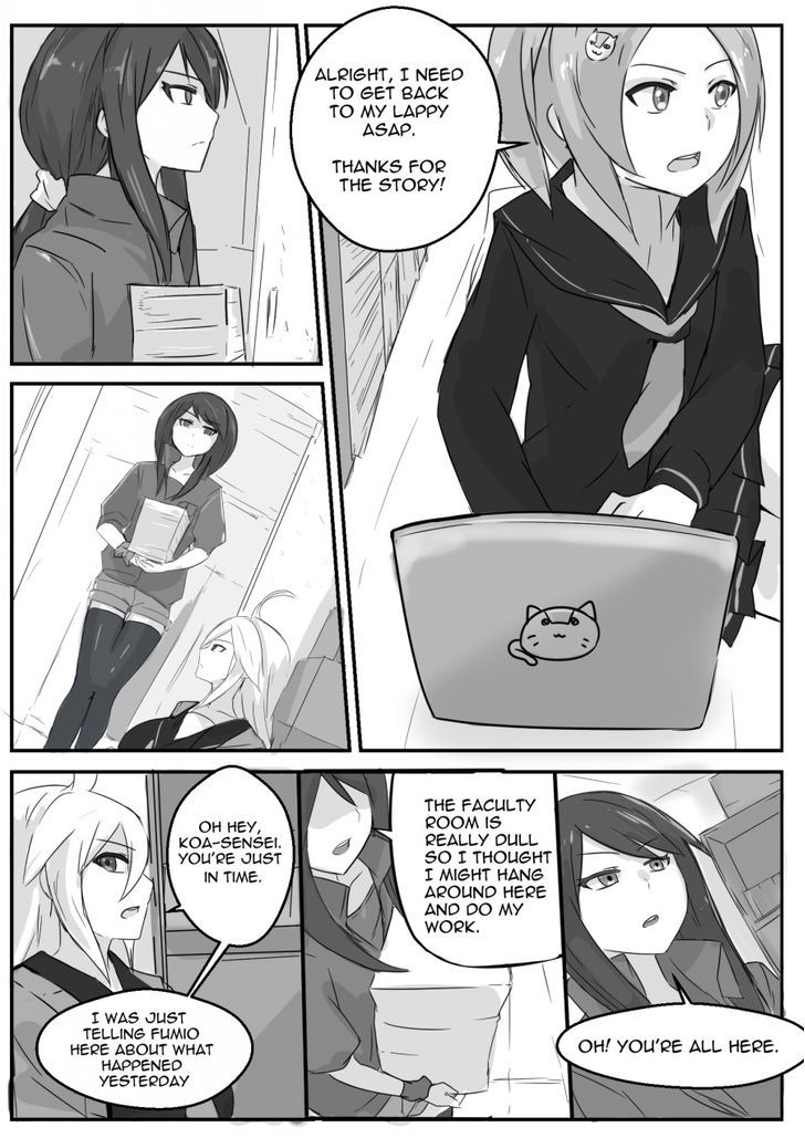 My Daily Life in the Otaku Club is not Normal!! Chapter 2 page 12 - Chapter 2 : What's with these flashbacks?!