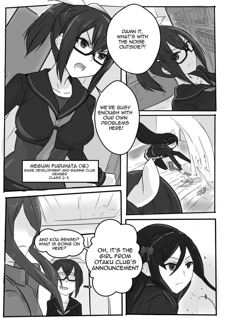 My Daily Life in the Otaku Club is not Normal!! Chapter 2 page 23 - Chapter 2 : What's with these flashbacks?!