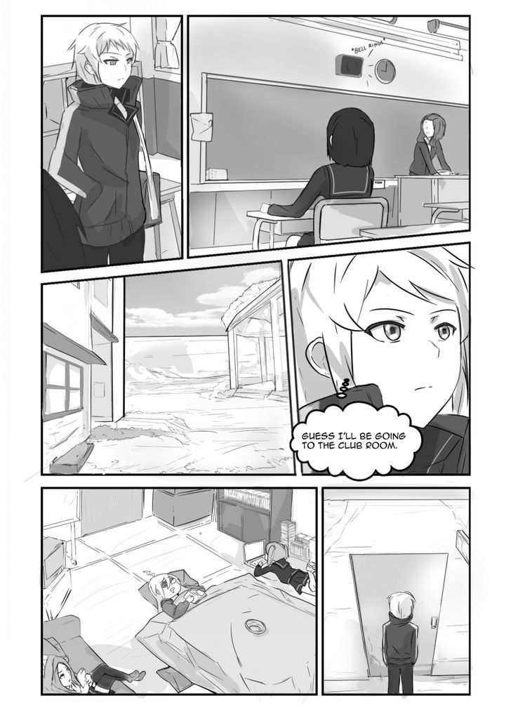 My Daily Life in the Otaku Club is not Normal!! Chapter 2 page 3 - Chapter 2 : What's with these flashbacks?!