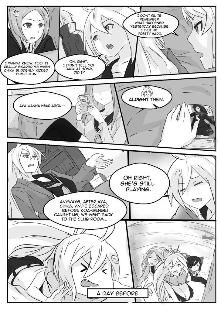 My Daily Life in the Otaku Club is not Normal!! Chapter 2 page 7 - Chapter 2 : What's with these flashbacks?!