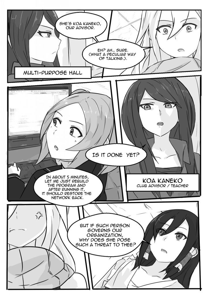 My Daily Life in the Otaku Club is not Normal!! Chapter 2 page 9 - Chapter 2 : What's with these flashbacks?!