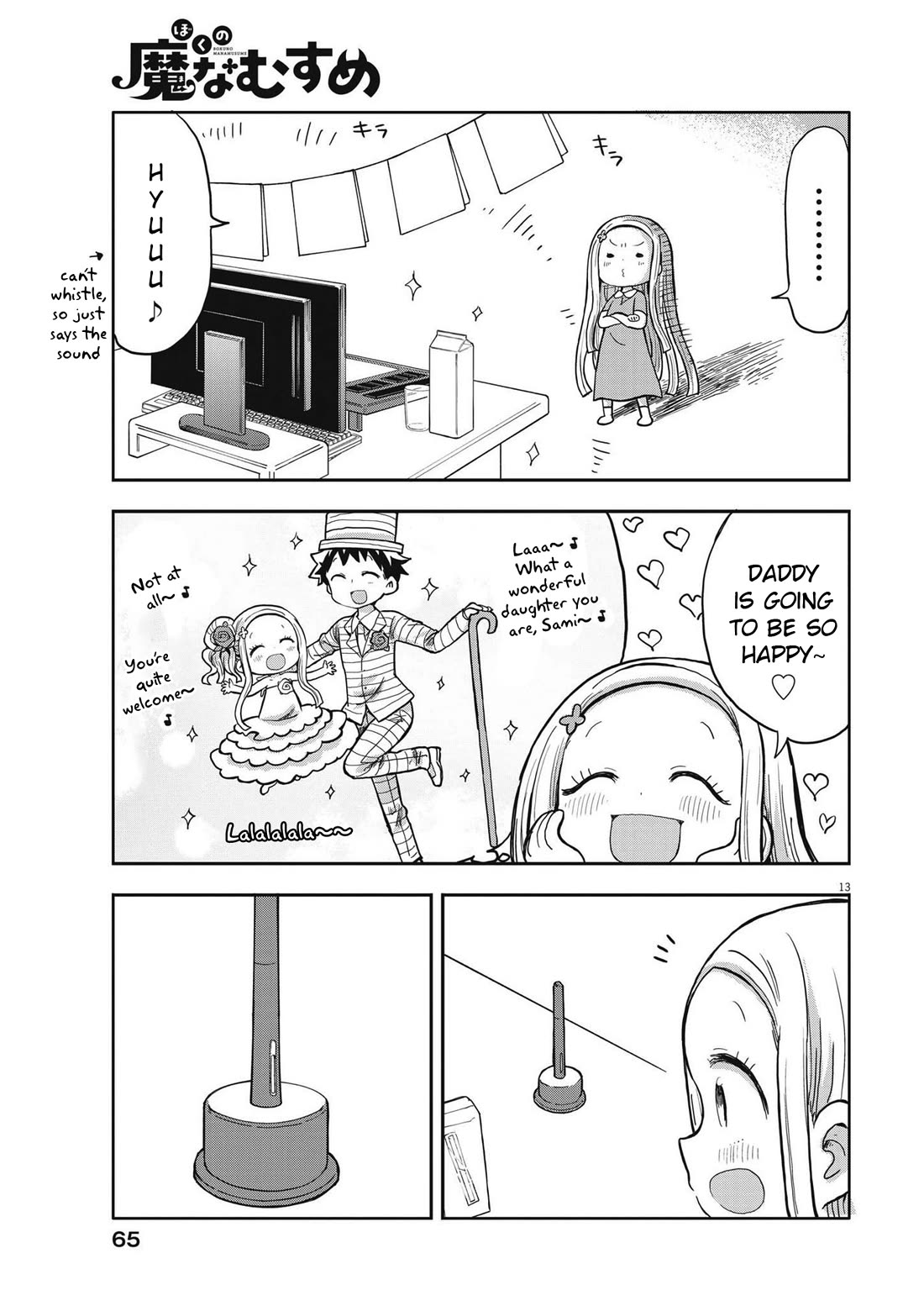 My Darling Devilish Daughter Chapter 3 page 13 - Chapter 3: Sami-chan and Work
