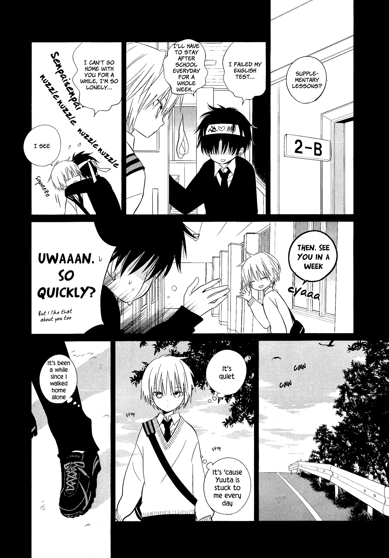 My Darling Ebi Senpai Chapter 3.5 page 8 - Chapter 3.5: Season 1.5