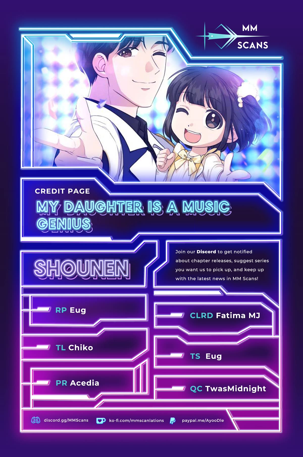 My Daughter Is a Musical Genius Chapter 107 page 1 - Chapter 107