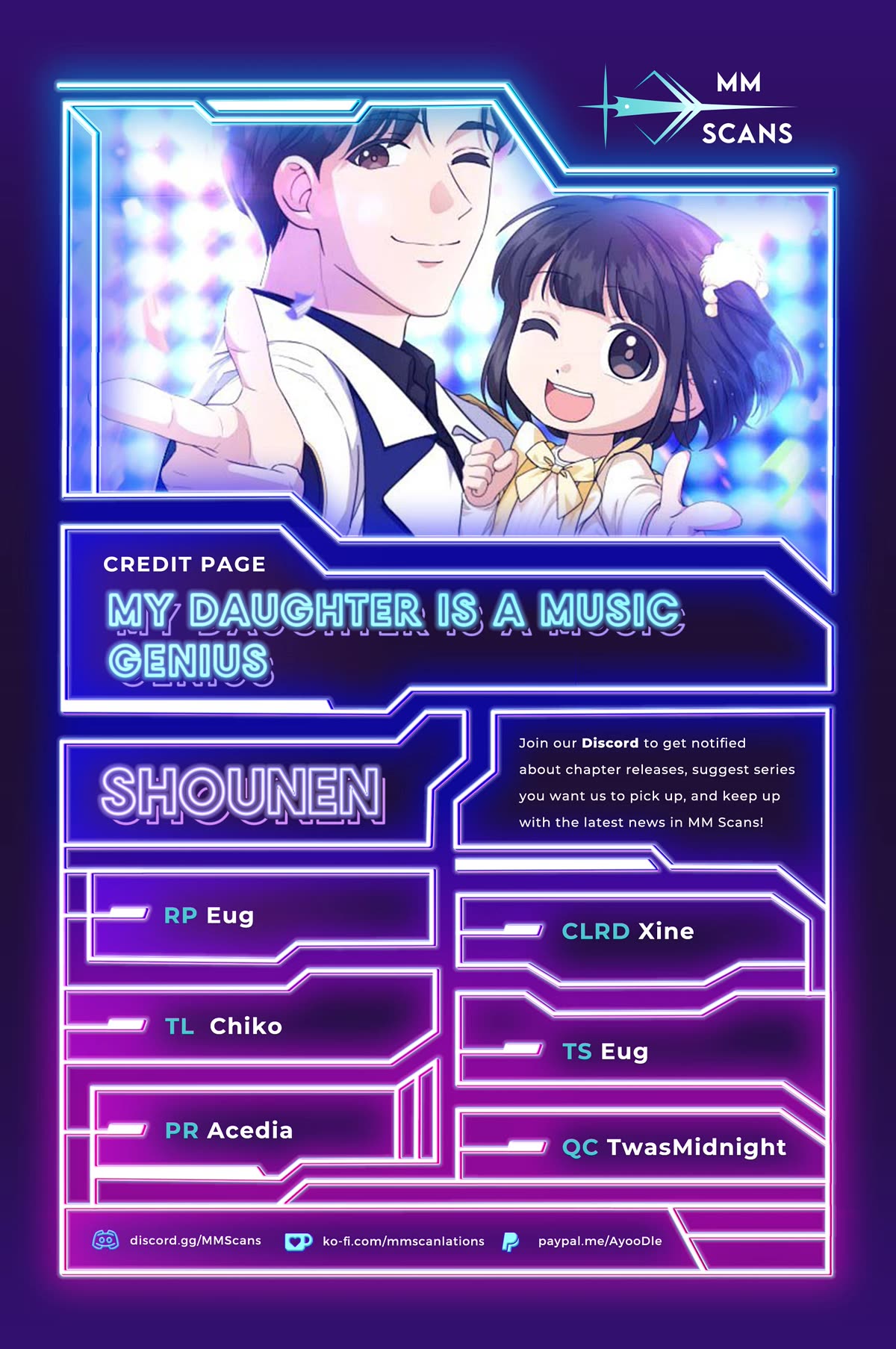 My Daughter Is a Musical Genius Chapter 110 page 1 - Chapter 110 [END]