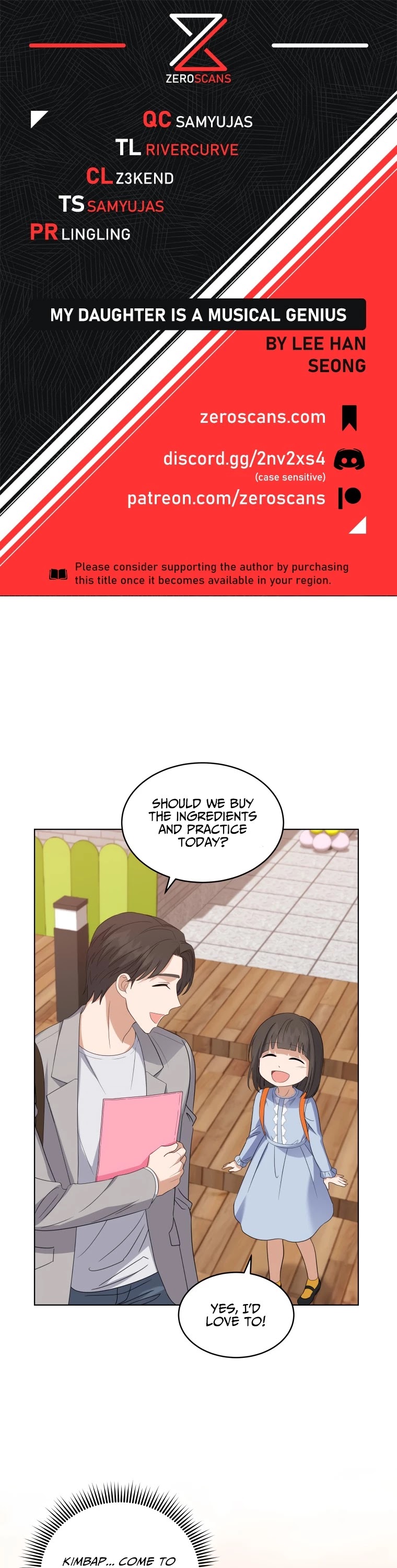 My Daughter Is a Musical Genius Chapter 8 page 1 - Chapter 8