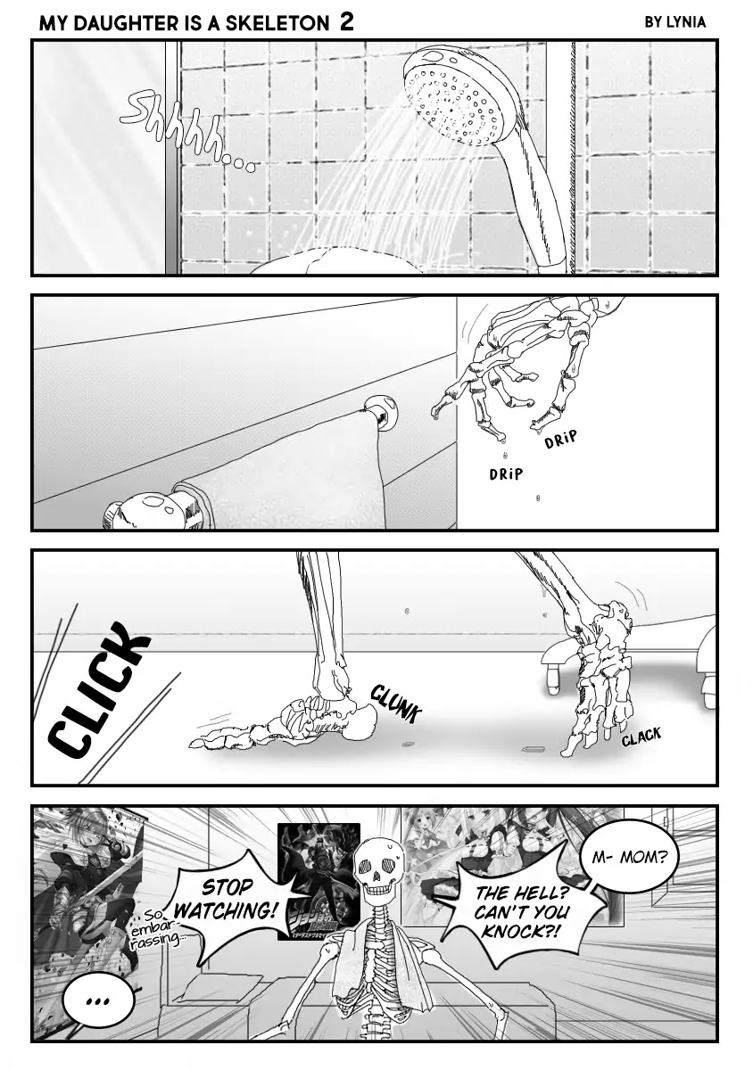 My Daughter is a Skeleton Chapter 2 page 1 - Chapter 2