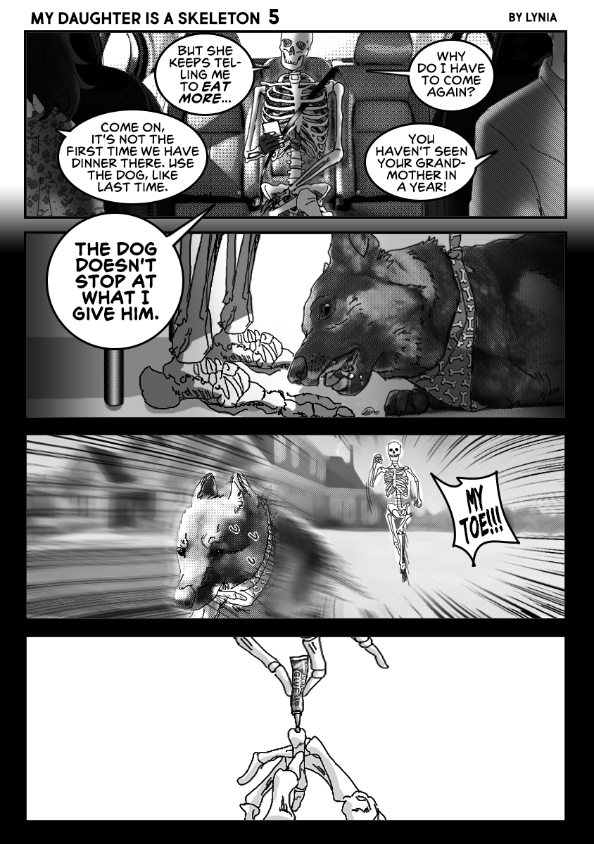 My Daughter is a Skeleton Chapter 5 page 1 - Chapter 5