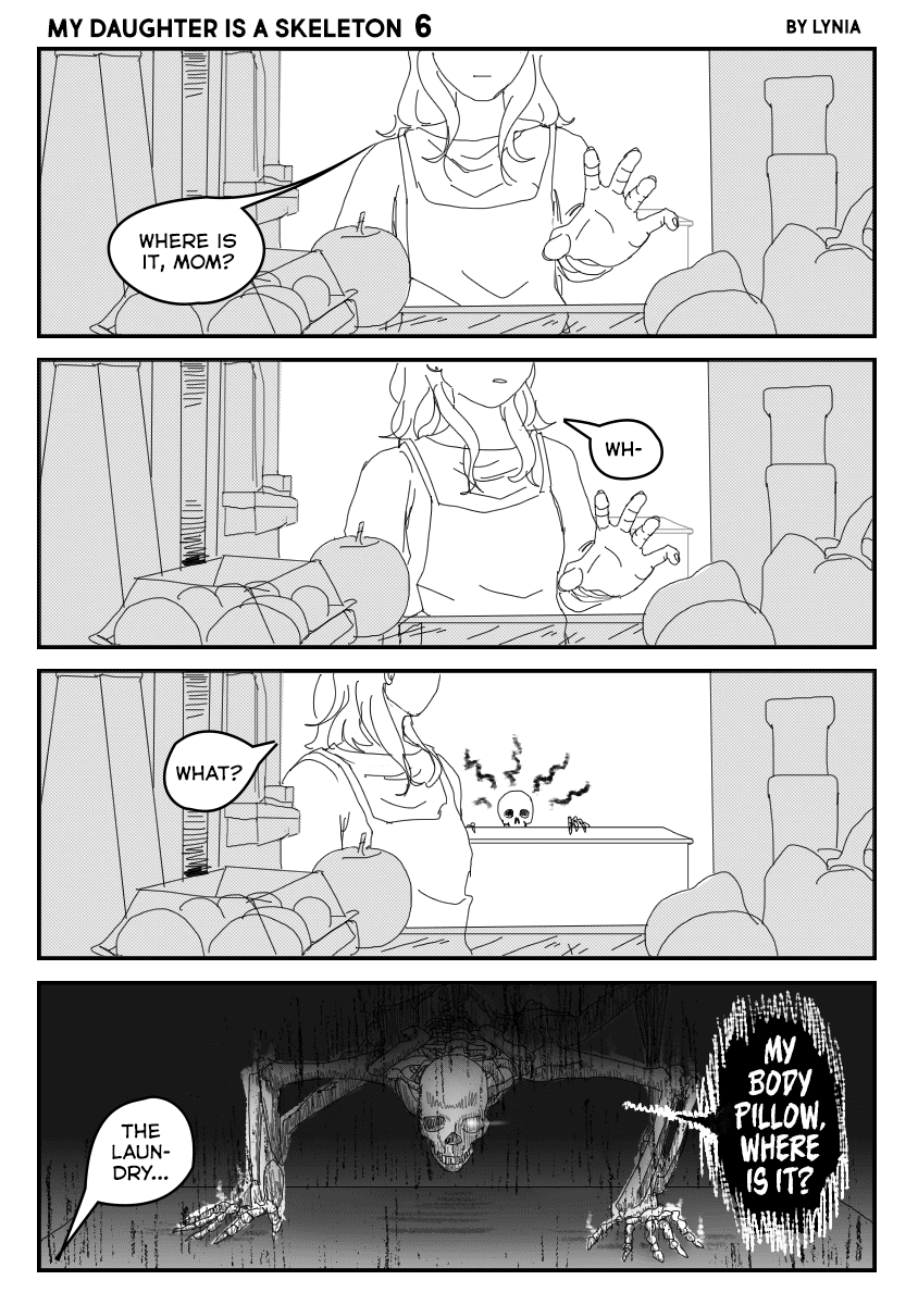 My Daughter is a Skeleton Chapter 6 page 1 - Chapter 6