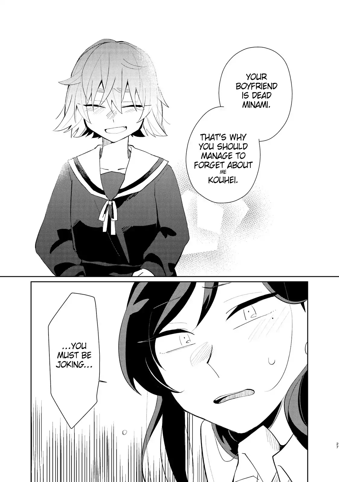 My Dead Boyfriend Came Back as a High School Girl Chapter 0 page 30 - Chapter 0: Oneshot