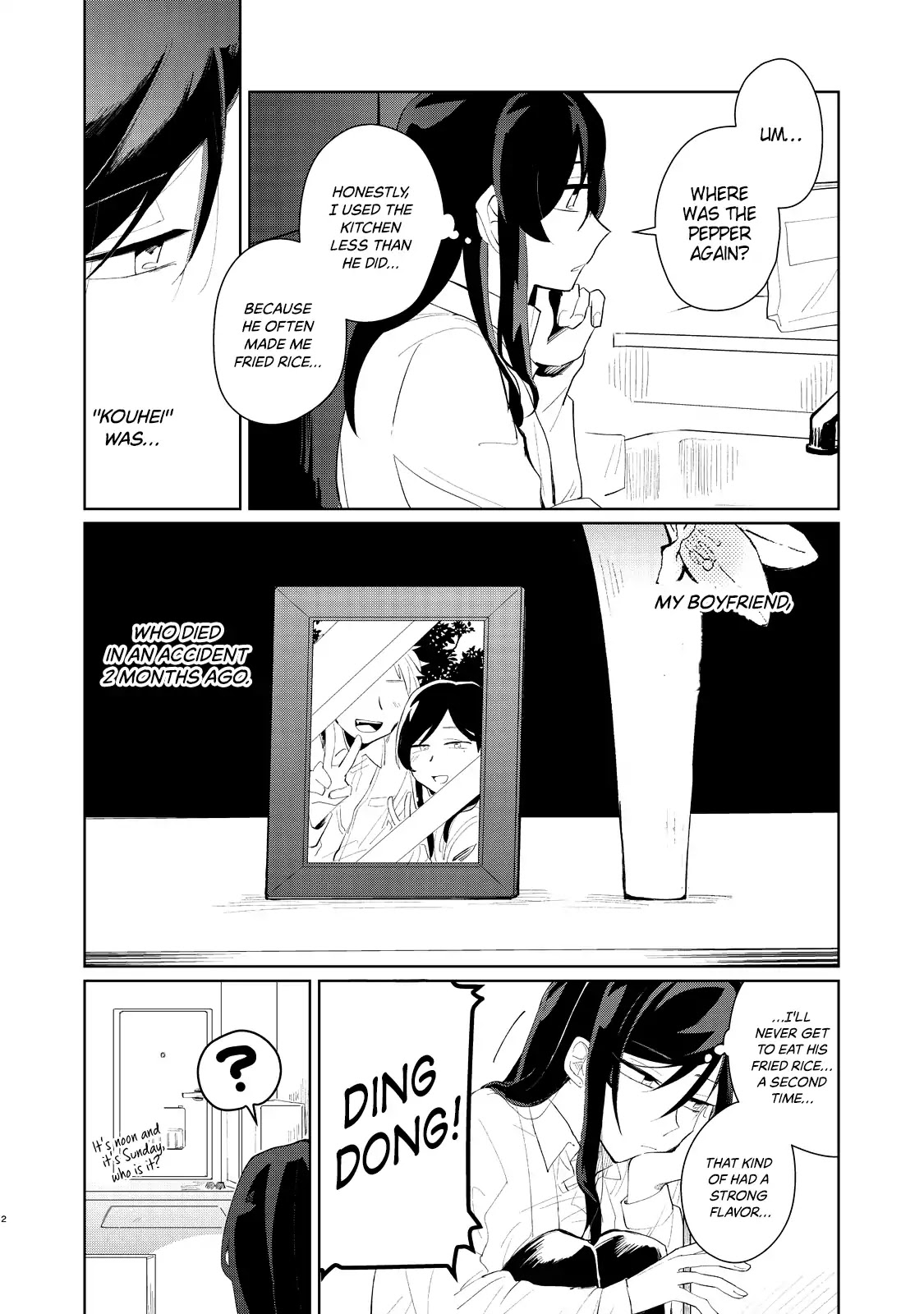 My Dead Boyfriend Came Back as a High School Girl Chapter 0 page 5 - Chapter 0: Oneshot