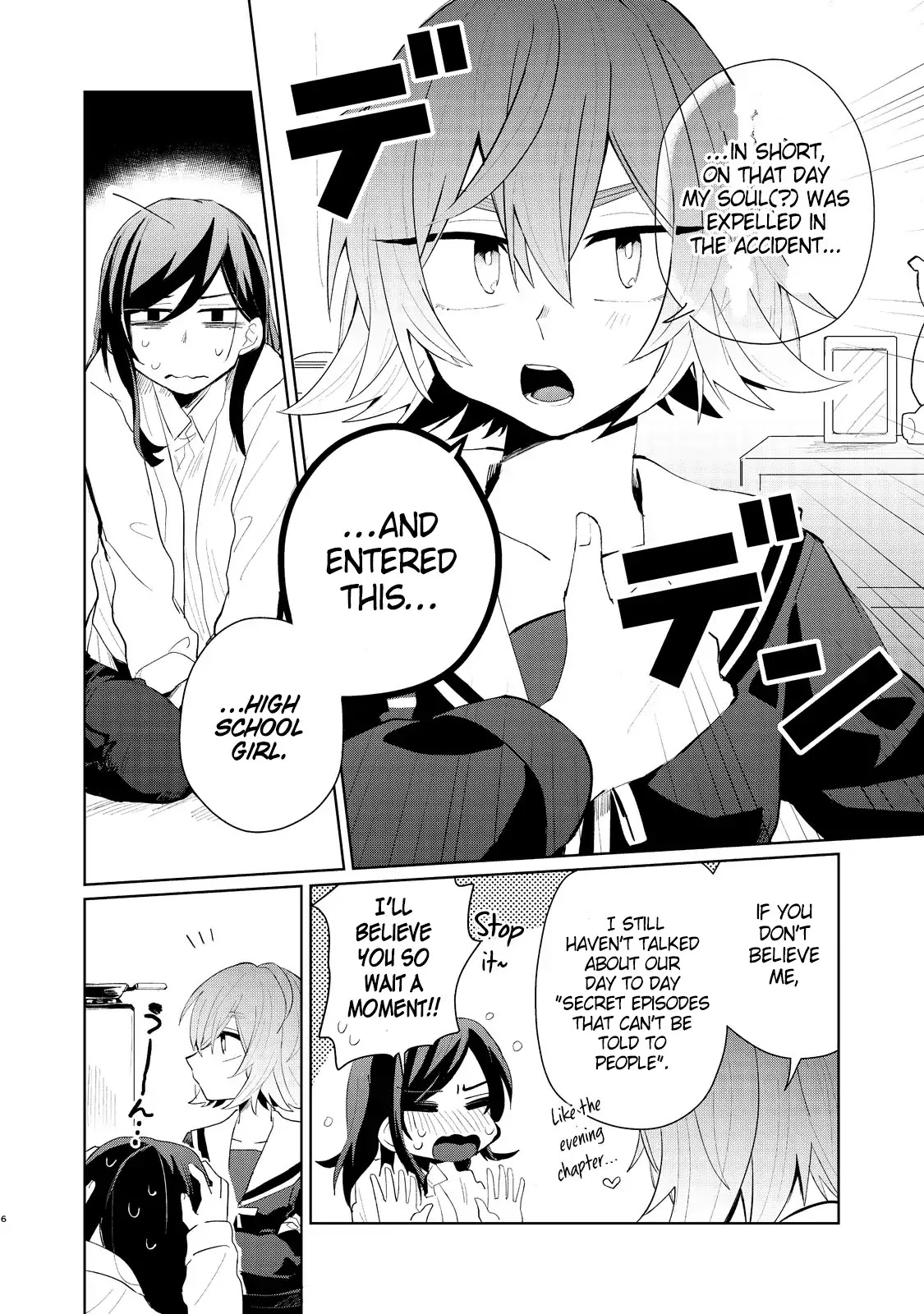 My Dead Boyfriend Came Back as a High School Girl Chapter 0 page 9 - Chapter 0: Oneshot