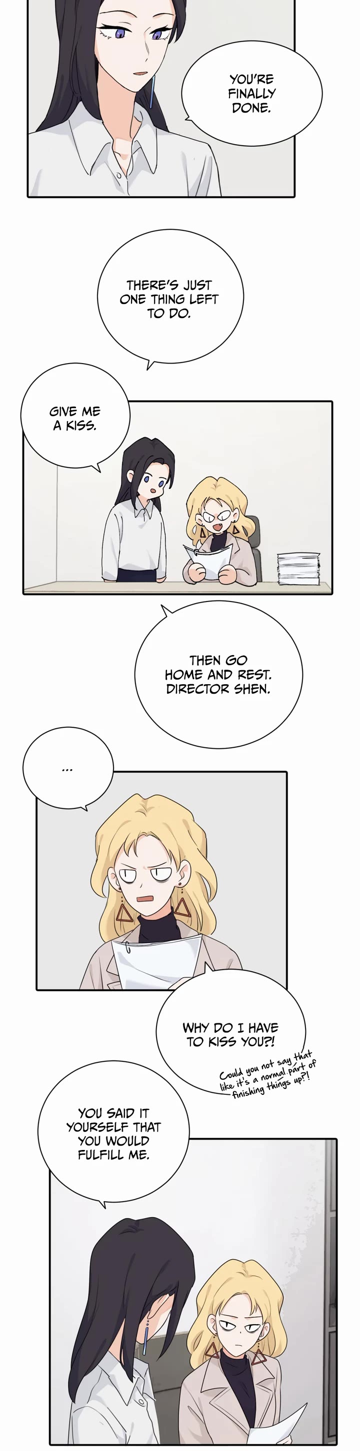 My Dearest Nemesis Chapter 12 page 10 - Chapter 12: Get It Yourself