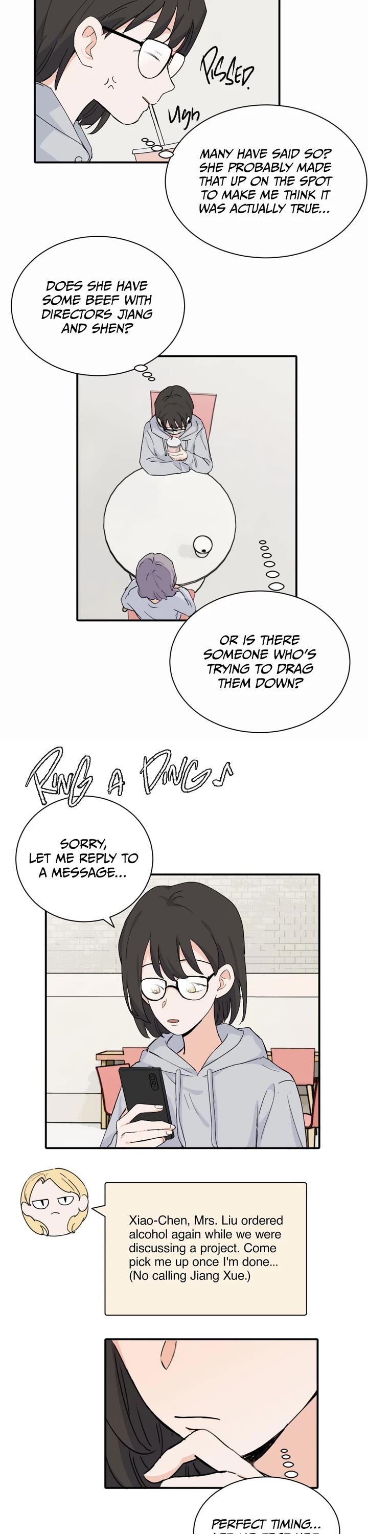 My Dearest Nemesis Chapter 19 page 6 - Chapter 19: One Who Drives A Wedge Between Others, One Who Admires