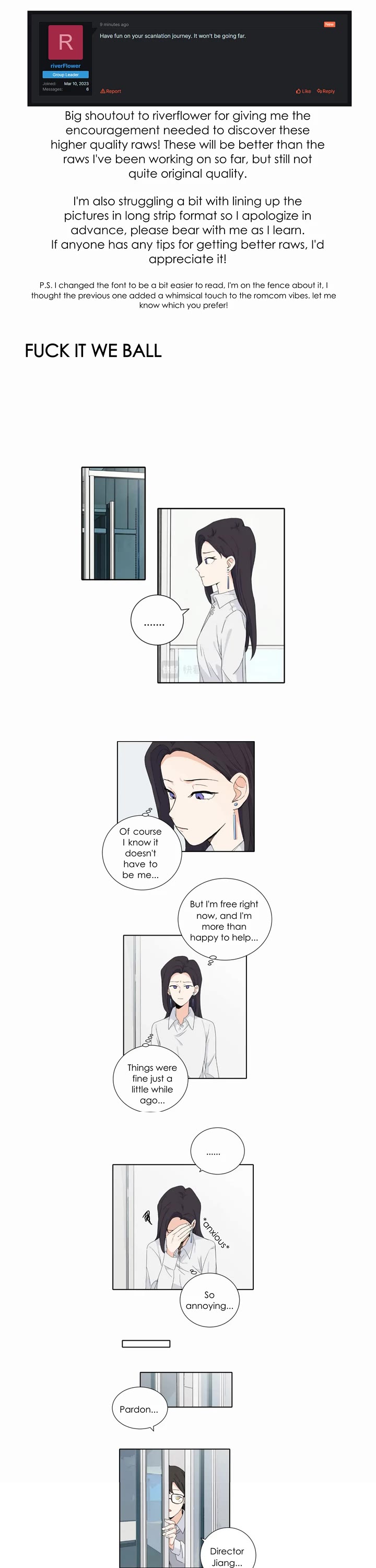 My Dearest Nemesis Chapter 23 page 1 - Chapter 23: Please move.
